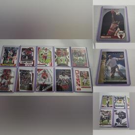 MaxSold Auction: This online auction includes trading cards featuring Alex Ovechkin, Sidney Crosby, Patrick Mahomes, Tom Brady, Michael Jordan, Mitch Marner, Auston Matthews, Connor McDavid, Vladimir Guerrero Jr., Manny Ramirez, Yusei Kikuchi, Ja\'Marr Chase, Scottie Barnes, Martin Brodeur, Tiger Woods and many more!