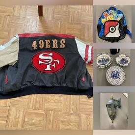 MaxSold Auction: This online auction includes collectibles such as vintage Avon, NIB Sony receiver, NIB lighting, glassware, crafting supplies, framed artwork, kitchenware, home decor, handbags, and more!