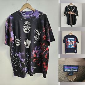 MaxSold Auction: This online auction includes a Mackage windbreaker, vintage basketball jerseys, Patagonia sweater, Carhartt winter hats, Supreme crossbody bag, Fjallraven backpack, Sturgis sweatshirts, Harley Davidson jersey, Kanye Saint Pablo shirt and more!