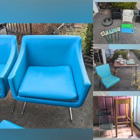 MaxSold Auction: This online auction features glass art, pet products, antique oil lamp, antique humidor cabinet, wine fridge, hand tools, TV, costume jewelry, boots & shoes, cast iron bird statue, garden art, and much more!