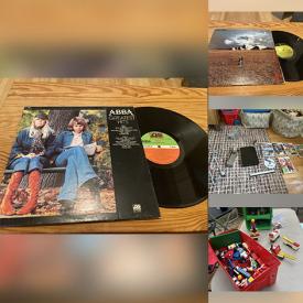 MaxSold Auction: This online auction includes a medicine cabinet, Punisher comics, World of Warcraft and other trading cards, vintage GI Joe accessories, vintage Lego, toy cars, vintage Sesame Street playhouse, Tamagotchi, magazines, vinyl records, Robovac, Sega Genesis and Nintendo Wii console, Eureka vacuum, vintage ephemera, Noma dehumidifier, board games, vintage tennis rackets, kitchenware and much more!