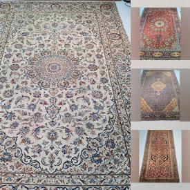 MaxSold Auction: This online auction includes Persian wool rugs from Shiraz, Ardebil, Hamedan, Malayer, Zanjan and more!