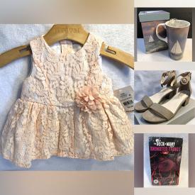 MaxSold Auction: This online auction includes new items such as board games, handbags, hand tools, tea towels, home decor, children’s clothing, women’s clothing, men’s clothing,  kitchenware, footwear, TV wall mount, sports equipment, lighting, fashion jewelry and much, much more!