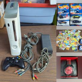 MaxSold Auction: This online auction includes collectibles such as Star Wars, Disney, M&Ms, Hot Wheels, kitchenware, electronics, crafting supplies, HP portable printer, light fixtures, board games, storage, Xbox 360, and more!