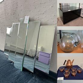 MaxSold Auction: This online auction features MCM mirror, collectible jars, collectible plates, German pottery, small kitchen appliances, barware, cameras, and much, much, more!!