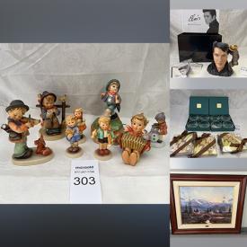 MaxSold Auction: This online auction includes a Mid Century sailboat, Jewish bible and other religious items, decor, Thomas Kinkade and other artworks, bronze items, banker’s lamp, silverplate, vintage Red Cross books, Mikasa bowls,  crafting supplies, Royal Doulton mugs, Hummels, vintage hairpins and more!