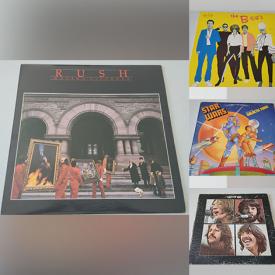 MaxSold Auction: This online auction includes vinyl records featuring Billy Ocean, Rolling Stones, Tina Turner, Patti Smith, Carly Simon, The Beatles, Elvis Presley, The Cars, Kenny Loggins, ZZTop, Styx, Neil Diamond, RUSH, Alice Cooper and more!