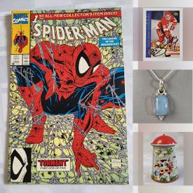 MaxSold Auction: This online auction includes vintage toys such as Tonka, Matchbox, and Fisher Price, sterling silver jewelry, sports trading cards, signed Marvel comics, commemorative coins, concert DVDs, and much more!