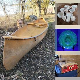 MaxSold Auction: This online auction includes NHL rookie trading cars, antique toys, electronics, barn boards, vintage chairs, outdoor swivel chair set, collector coins, canoe, vinyl records, outdoor clothing, power converter, and much more!