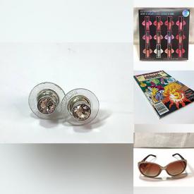 MaxSold Auction: This online auction features new binoculars, Swarovski earrings, new beauty products, comics, golf accessories, new fidget cubes, new storage cases, skateboard deck, vinyl records, wet suit, board games, cameras, space heater, art pottery, and much, much, more!!