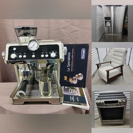 MaxSold Auction: This online auction includes pallet of dining sets, new recliner, Samsung refrigerator, Samsung washer and dryer, and more!