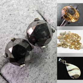 MaxSold Auction: This online auction includes jewelry such as 10k lab grown diamond rings, 10k lab grown diamond earrings, sterling silver and ruby rings, ruby bracelets, sapphire rings, pearl earrings, loose stones such as citrine, opals, aquamarine, and more!