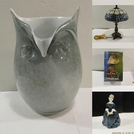 MaxSold Auction: This online auction includes collectable coins, Kellogg\'s collectibles, trading cards such as Magic: The Gathering, Pokemon, Star Trek, and Topps, vintage school desk, vintage records, Tiffany style lamp, glassware, art glass, vintage watches, diecast cars, Pyrex, board games, and much more!