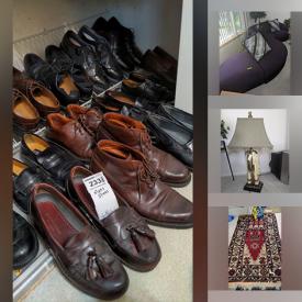 MaxSold Auction: This online auction includes furniture such as nightstands, sectional sofa, dining room set, china closet, and loveseat, Weber grill, lamps, framed wall art, DVDs, clothing, footwear, yard tools, and more!