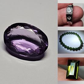 MaxSold Auction: This online auction features moissanite rings, jade bracelet, topaz ring, emerald ring, gemstone bracelets, and loose gemstones such as opals, tanzanite, sapphire, citrines, amethysts, emeralds, rubies, moonstones, alexandrites, onyx, and much, much, more!!!