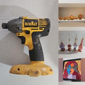 MaxSold Auction: This online auction features video game systems, power tools, vinyl records, comics, S & P shakers, Fenton glass, Funko Pops, Squishmallows, Legos, yard art, perfume bottles, nutcrackers, DVDs, art glass, Hull pottery, and much, much, more!!