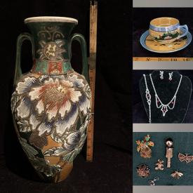 MaxSold Auction: This online auction includes Chinese porcelain, MCM art glass, crystal ware, vintage lustre ware, collector coins, hardcover books, vintage jewelry, and more!