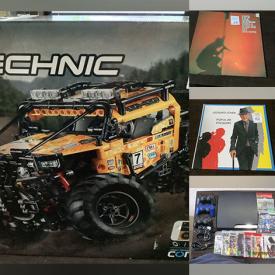 MaxSold Auction: This online auction includes Lego Technic Off-Roader, vinyl LPs, collectable coins, Apple earbuds, kitchenware, Simoniz pressure washer, vintage stamps, diecast models, costume jewelry, PS3 with games, Beanie Babies, power tools, and much more!