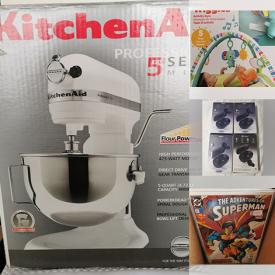 MaxSold Auction: This online auction features coins, sports trading cards, Blue Jays collectibles, comics, Star Wars collectibles, printer, computer accessories, fitness gear, women’s clothing, NIB dash cameras, NIB security cameras, NIB earbuds, small kitchen appliances, baby gear, jewelry, and much, much, more!!\n