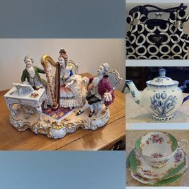 MaxSold Auction: This online auction features art glass, vintage ashtrays, teacup/saucer sets, musical stein, costume jewellery, motorcycle gear, Lampe Berger, coins, and much, much, more!!