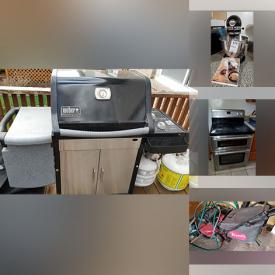 MaxSold Auction: This online auction features tiller, lawnmower, garden pots, BBQ grill, teacup/saucer sets, crystal decanter, small kitchen appliances, TVs, printer, office supplies, desk & chair, costume-made furniture, stove, sewing machines, exercise equipment, and much, much, more!!!