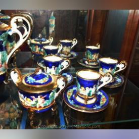 MaxSold Auction: This online auction features Royal Doulton The Four Musketeer caricature mugs, Tea Set, Hummels, Fast Track machine, Marble coffee table, crystal wine glasses and much more!