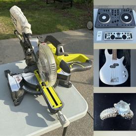 MaxSold Auction: This online auction includes a Kobalt air compressor, nailer, Milwaukee drills, tools, hardware, microphone, brushes, DVDs, decor, ethernet cabiles, wood seats, kitchenware, Ibanez guitar, Acorn keyboard, Toshiba dehumidifier, gaming PC fans, 4TB drive and other equipment, vintage Barbies, vintage cowboy toy, Pokemon cards, vintage comics, jewelry, accessories and much more!