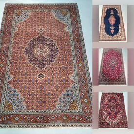 MaxSold Auction: This online auction includes hand knotted wool Persian rugs made in Turkmenistan, Zanjan, Ardebil, Tabriz, Hamedan and more!