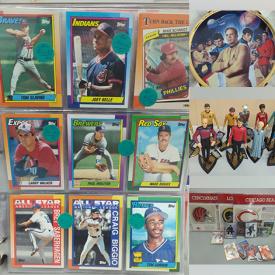 MaxSold Auction: This online auction includes Hockey, Baseball, Pokemon and other trading cards, vintage NFL patches, comic books, GI Joe, Marvel, Star Trek and other action figures, Star Trek decorative plates, vintage Ghostbusters lunchbox, Maple Leafs zamboni figure, sports magazines and many more!