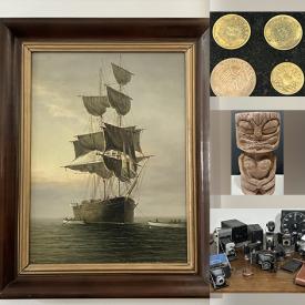 MaxSold Auction: This online auction includes vintage DC and Marvel comics, vintage board games, antique decor, stainless steel work table, signed oil and watercolour paintings, beer steins, world stamps, antique books, and more!