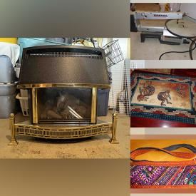 MaxSold Auction: This online auction features small kitchen appliances, Legos, baby gear, gas heating stove, outboard motor, toys, art stamps, Disney collectibles, hand tools, craft supplies, LED bulbs, fabric, buttons, pig collection, chandelier, Senators memorabilia, and much, much, more!!!