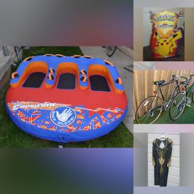 MaxSold Auction: This online auction features Precious Moments figurines, coins, power washer, bicycles, vinyl records, antique tools, fishing gear, games, snowboards, die-cast vehicles, Legos, cameras, watches, bongos, golf clubs, power tool, ladies shoes & clothing, and much, much, more!!!