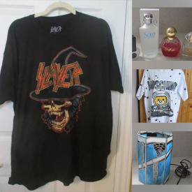 MaxSold Auction: This online auction includes clothing, accessories, bags, oracle decks, wall sconces, decor, wall art, QYX photo light box, stained glass lamp, DVDs, books, games and much more!