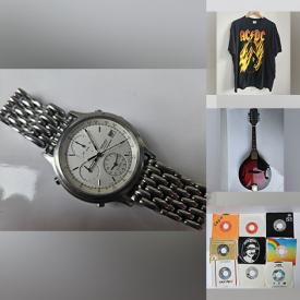 MaxSold Auction: This online auction includes North Face, Patagonia and other clothing, watches, vintage MAD magazines, vintage transistor radio, Danner boots, vintage WWF wrestling figures and more!