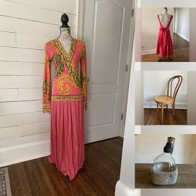 MaxSold Auction: This online auction features designer women’s dresses, suits, sweaters, and jewelry, decanter, NIB light fixture, and much, much, more!!