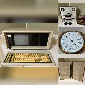 MaxSold Auction: This online auction features computer components, stereo components, laser printer, video consoles, camera & lenses, Apple products, textbooks, and much, much, more!!!