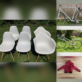 MaxSold Auction: This online auction includes children’s toys, cookbooks, children’s books, graphic novels, furniture such as midcentury style chairs, stools, and vanity, bicycles, board games and more!