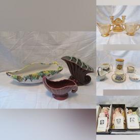 MaxSold Auction: This online auction includes Ashton Drake and other porcelain dolls, Royal Albert, Royal Winton, Johnson Brothers and other china, Beauceware, Canadian and other pottery, Jeanette Glass Co. Depression glass, wall art and more!