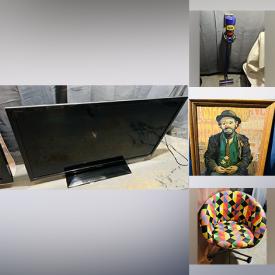 MaxSold Auction: This online auction includes an Ikea office chair, Sony 42” TV, Bombay plant stand, electric steam mop, Dyson vacuum, artworks, ride on truck, tools, hardware, kitchenware, board games, tins, electronics and more!