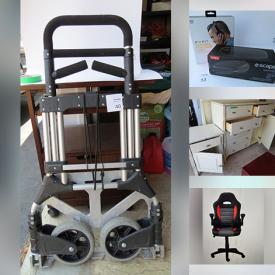 MaxSold Auction: This online auction features hobby horse, new karaoke machines, Lego kits, NIB stand mixer, children’s books, yard tools, NIB chandelier, NIB fountain, new gaming chairs, toys, and much, much, more!!!