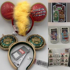 MaxSold Auction: This online auction includes Disney Parks Mickey Mouse ears, Marvel, Star Wars and other action figures, Littlest Pet Shop and other toys, office supplies, books, Murano glass, vintage Coca Cola Santa playing card tins, vintage postcards, pins, jewelry, National Geographic magazines, Disney glassware, seasonal decor, miniatures and more!