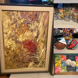 MaxSold Auction: This online auction includes wall art, vintage photos, china, antique oil lamp, silverplate, coins, jewelry, accessories, vintage trains, electronics, VHS, DVDs, foldable coffee table, board games, vintage comics, vinyl records, vacuum, board game, tires, tools, hardware and much more!