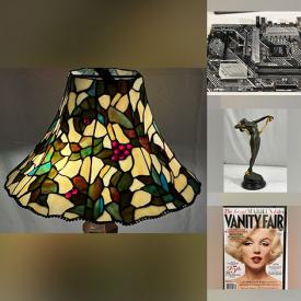 MaxSold Auction: This online auction features Stetson felt hats, power & hand tools, vintage magazines, original paintings in ornate frames, framed botanical prints, stained glass table lamp, computer components, SF Giants collectibles, and much, much, more!!!