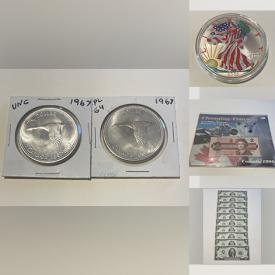 MaxSold Auction: This online auction features Candian, US, and Foreign coins, proof-like set, banknotes, and more!!