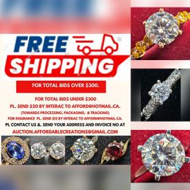 MaxSold Auction: This online auction includes Diamond rings, Opal and Diamond pendants, Emerald earrings, chains, necklaces, pearls and other jewelry, loose gemstones, coins and many more!