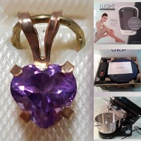 MaxSold Auction: This online auction includes new items such as PuroAir air purifier, 10k gold pendants, Elenker knee scooter, robot vacuum, food dehydrator, drinkware, wireless earbuds and more!