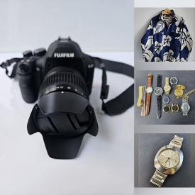 MaxSold Auction: This online auction includes a Fujifilm X-S1 digital camera, North Face and Patagonia clothing, vintage watches, humidor, vintage pens, vintage Corgi race cars and more!