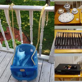 MaxSold Auction: This online auction includes kitchenware, small kitchen appliances, tools, hardware, baby items, VHS, comic books, bone china, language learning resources, electronics, seasonal decor, Yardworks shredder, wood sled, table, glass bottles and more!