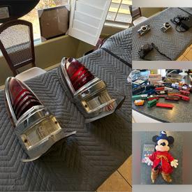 MaxSold Auction: This online auction features Yamaha keyboards, art supplies, doll collection, board games, train set, Legos, vintage toys, comics, puzzles, children’s books, Star Wars collectibles, draft beer handles, DVDs, and much, much, more!!!