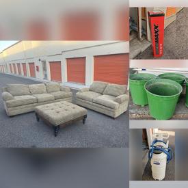 MaxSold Auction: This online auction includes a cash counter, digital thermometer, 20 gallon Biosafe tank, privacy screen, planting tray, humidity station, rug, accessories, vintage airbrush set, sofa set and more!